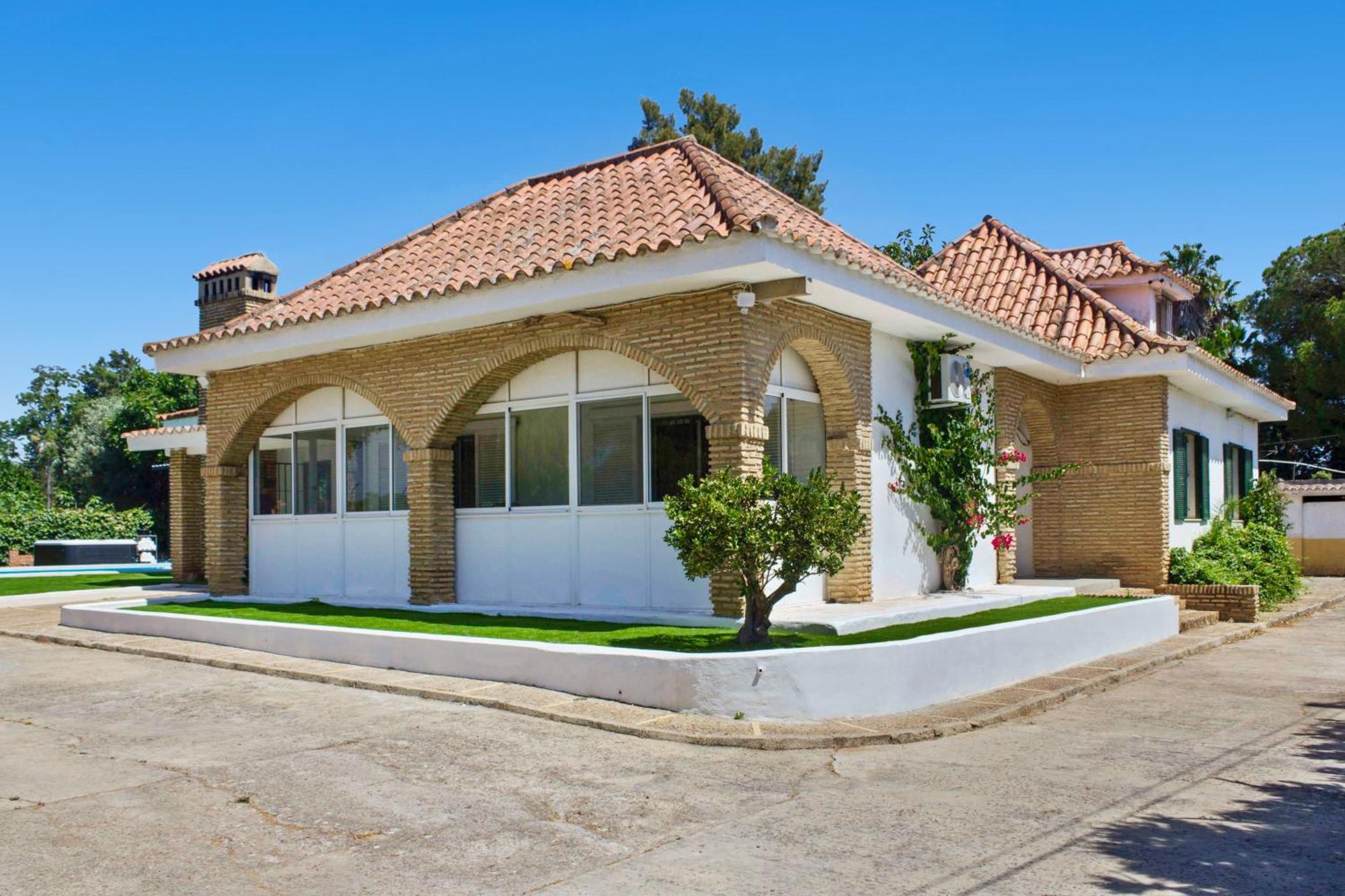 Villa San Patricio I Piscina Privada I Jacuzzi Spa I Bbq I Ps5 I Aire Acon I 3000M2 I 5Min-Centro Jerez de la Frontera Exterior foto