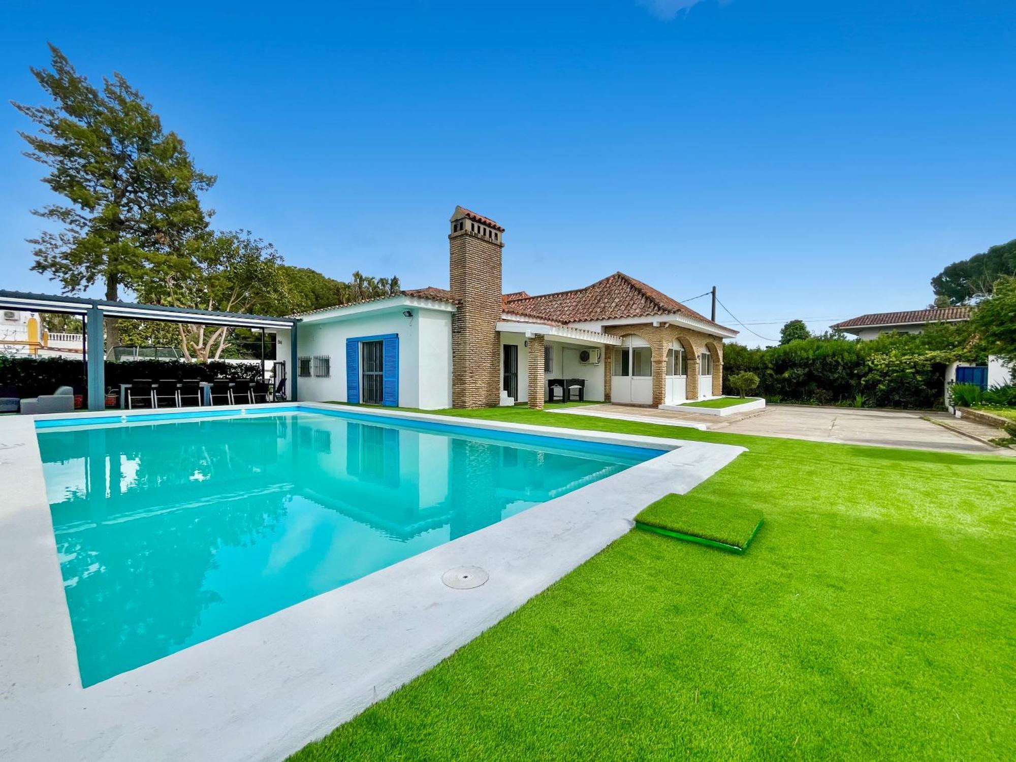 Villa San Patricio I Piscina Privada I Jacuzzi Spa I Bbq I Ps5 I Aire Acon I 3000M2 I 5Min-Centro Jerez de la Frontera Exterior foto