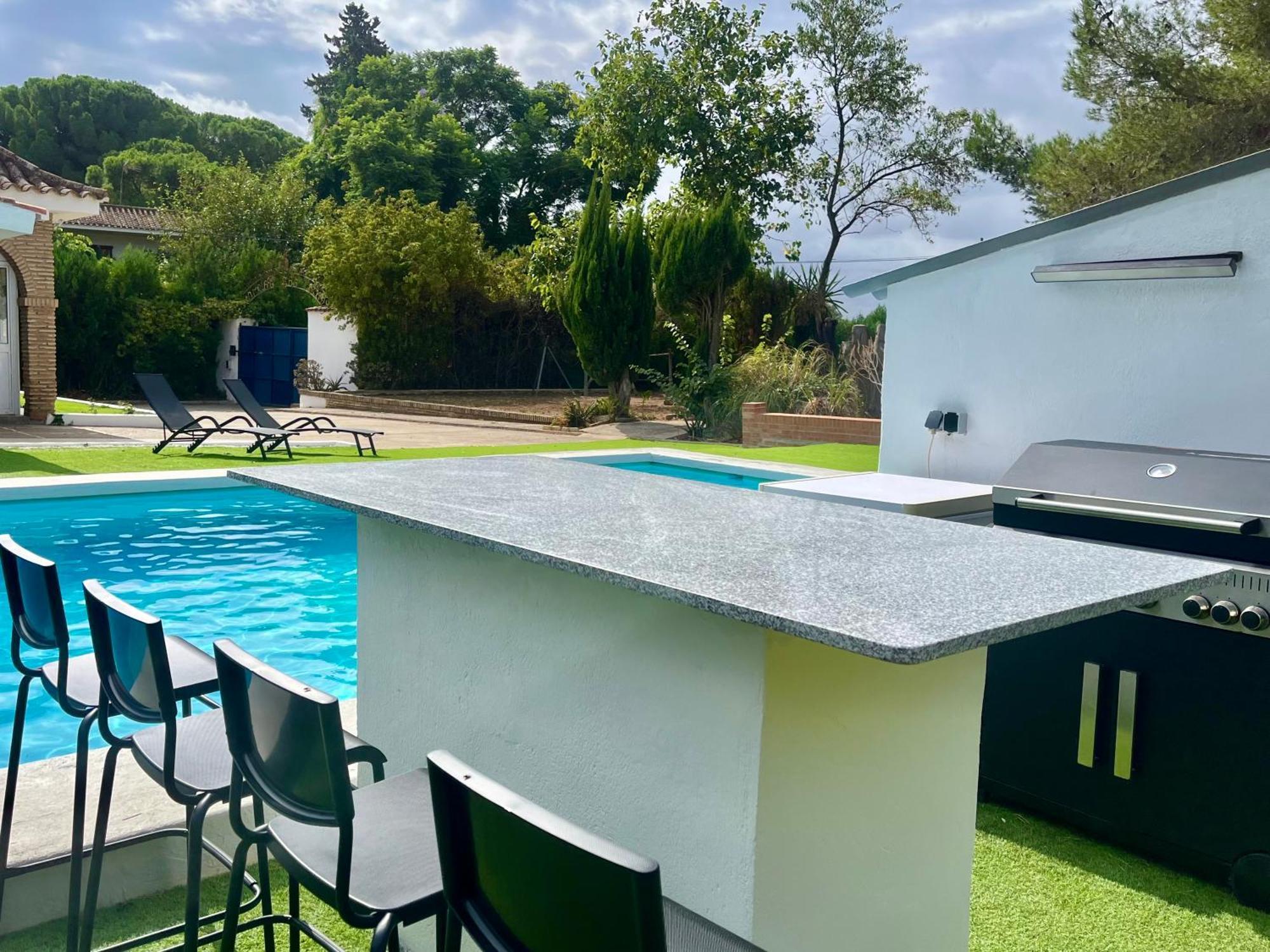 Villa San Patricio I Piscina Privada I Jacuzzi Spa I Bbq I Ps5 I Aire Acon I 3000M2 I 5Min-Centro Jerez de la Frontera Exterior foto